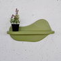 Hanah Home Meh224 Estantería de Pared Verde Claro